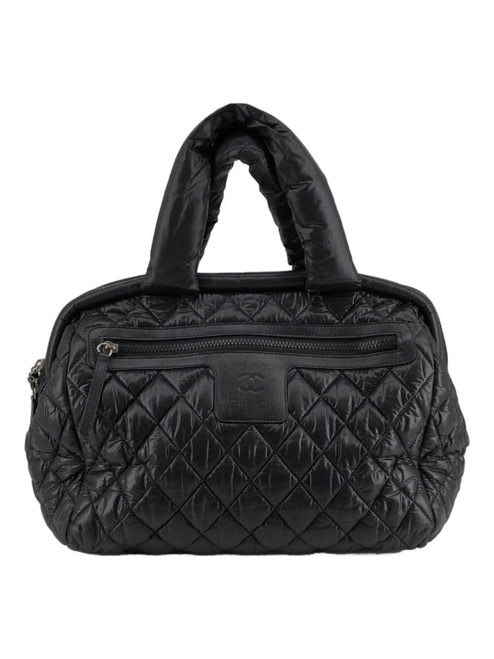 Chanel Coco Cocoon Boston Bag Black